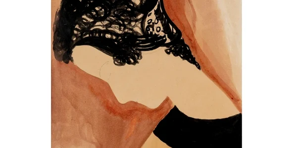 Profil de femme au chignon Princesse Marie Bonaparte