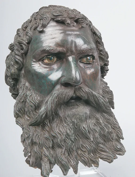 Capul de bronz al regelui trac Seuthes al III-lea. Foto: Ministerul Culturii Bulgaria
