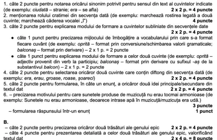 barem 1 eval nationala