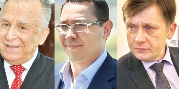 Ion Iliescu, Victor Ponta, Crin Antonescu