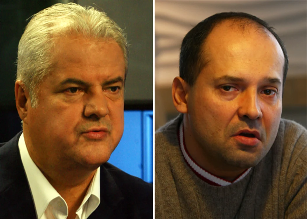 Adrian Năstase şi Radu BanciuFoto: arhiva Click!