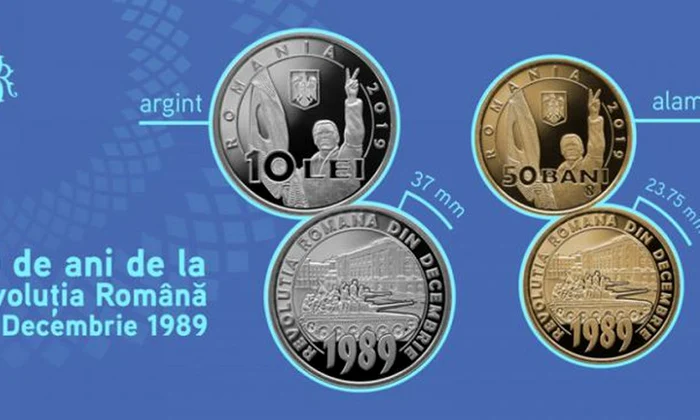 BNR lansează o serie de monede pentru marcarea a 30 de ani de la Revoluţie  jpeg