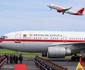 Avionul de lux Airbus cu care călătoresc Regele Felipe și Regina Letizia. FOTO: Profimedia