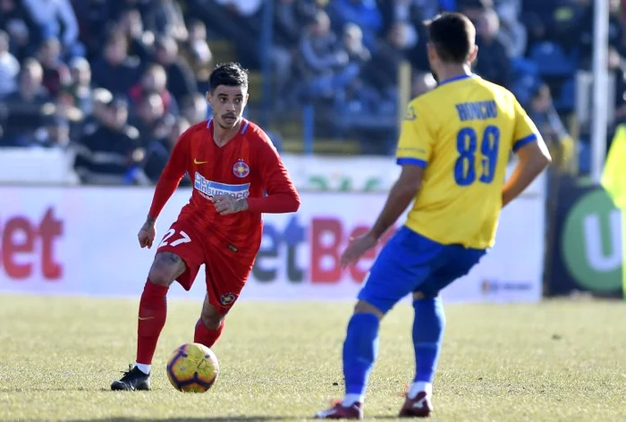 Adrian Stoian a jucat doar 51 de minute la FCSB, cu Dunărea CălărașiFOTO: Sportpictures.eu