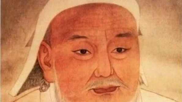 Genghis Han, născut cu un cheag de sânge în mână  jpeg