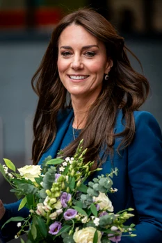 Kate Middleton, în vizită la un spital 
