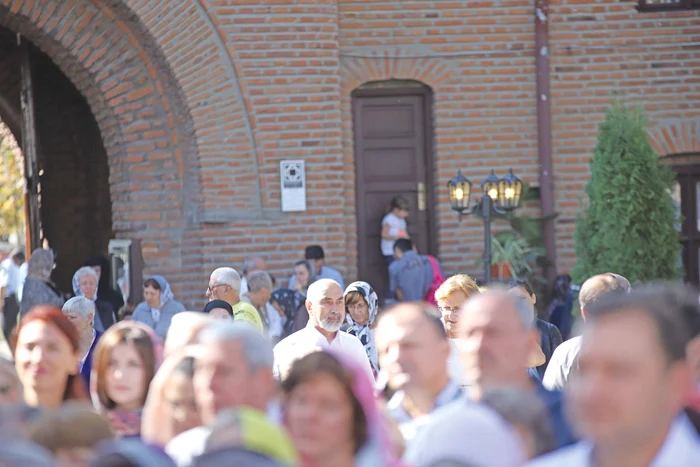 Varujan Vosganian s-a numărat printre credincioșii veniți la Plumbuita