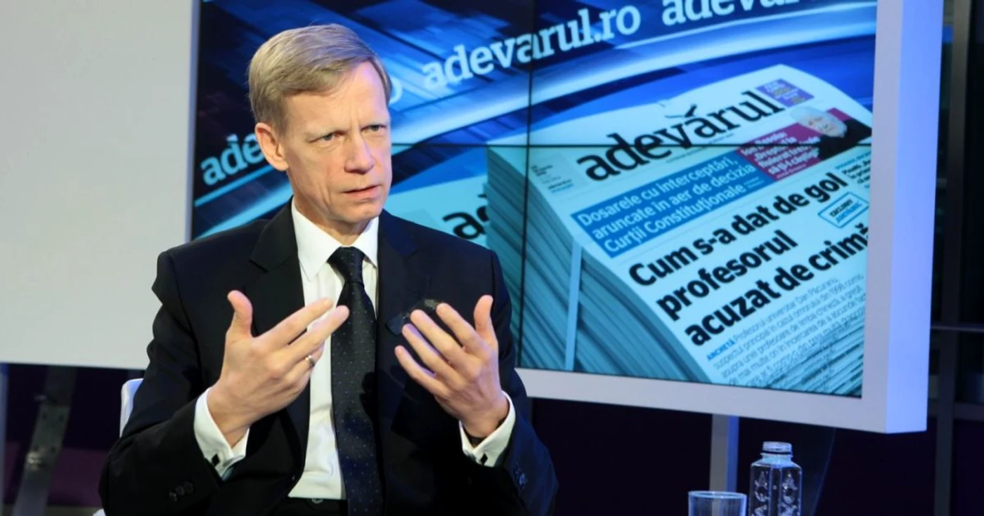 Steven van Groningen, CEO al Raiffeisen Bank România FOTO Adevarul/ Eduard Enea