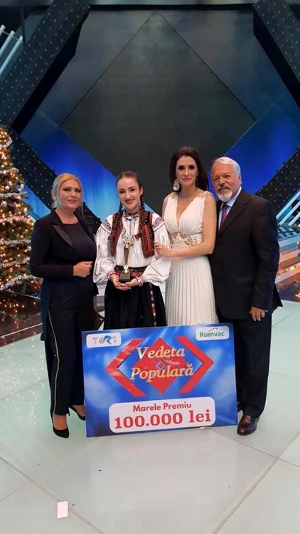 alexandra chira a castigat vedeta populara