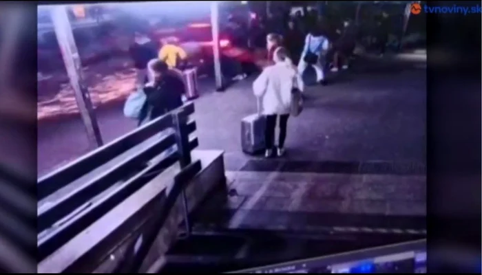 Şoferul, în vârstă de 60 de ani, a fost arestat la locul accidentului Foto: Captură video