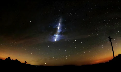 NASA a calculat dimensiunile unui meteor care a explodat deasupra orașului Pittsburgh pe 1 ianuarie jpeg