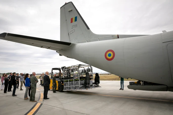 Aeronavele militare ale MApN vor putea transporta pacienți în stare critică / Sursa foto: R. Arafat
