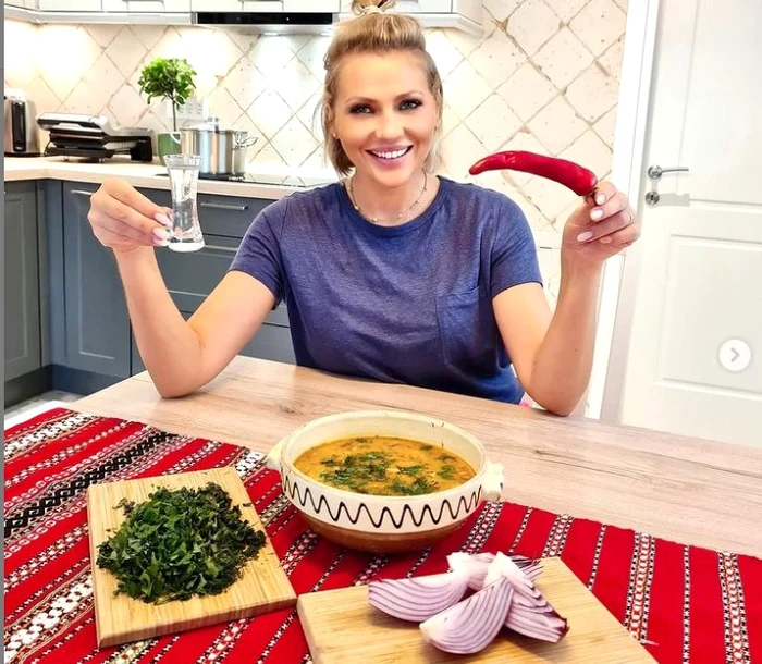 Mirela Vaida ne face poftă cu o delicioasă ciorbiță de fasole