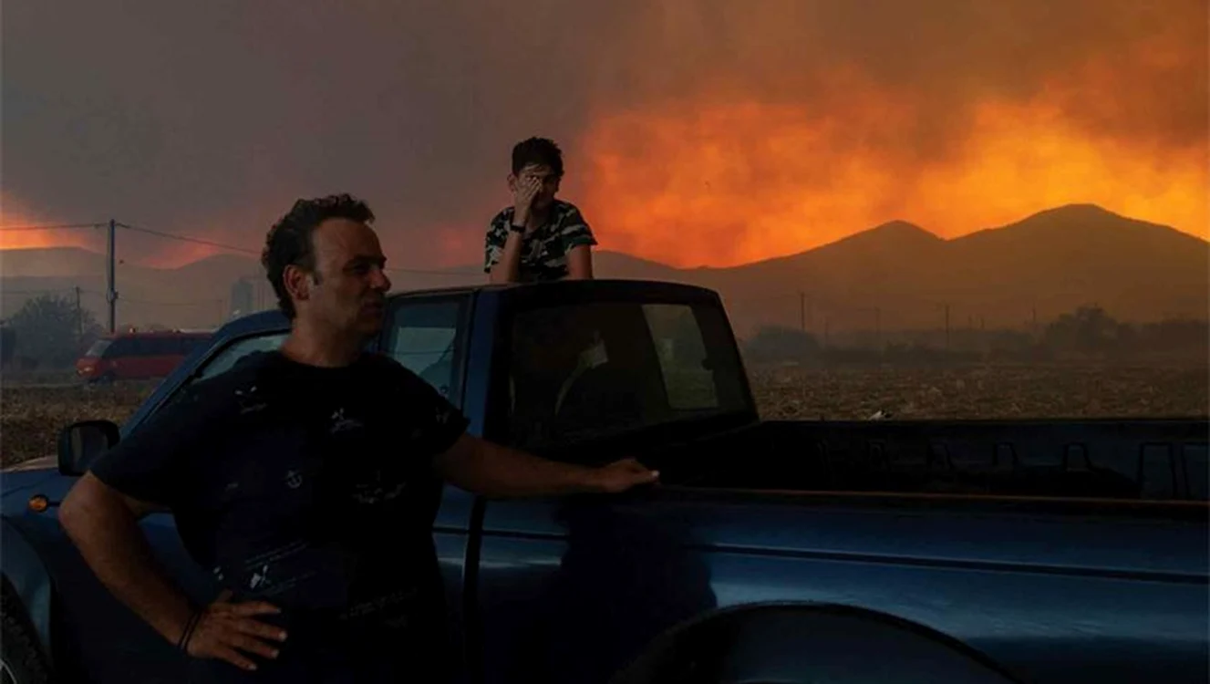Incendii în Grecia FOTO Arhivă