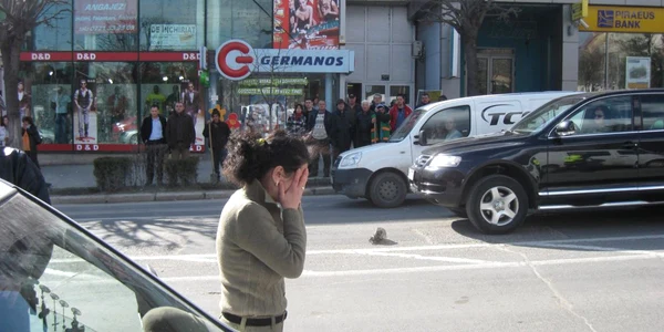 Mama fetiţei care a fost accidentată în centrul oraşului