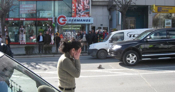 Mama fetiţei care a fost accidentată în centrul oraşului