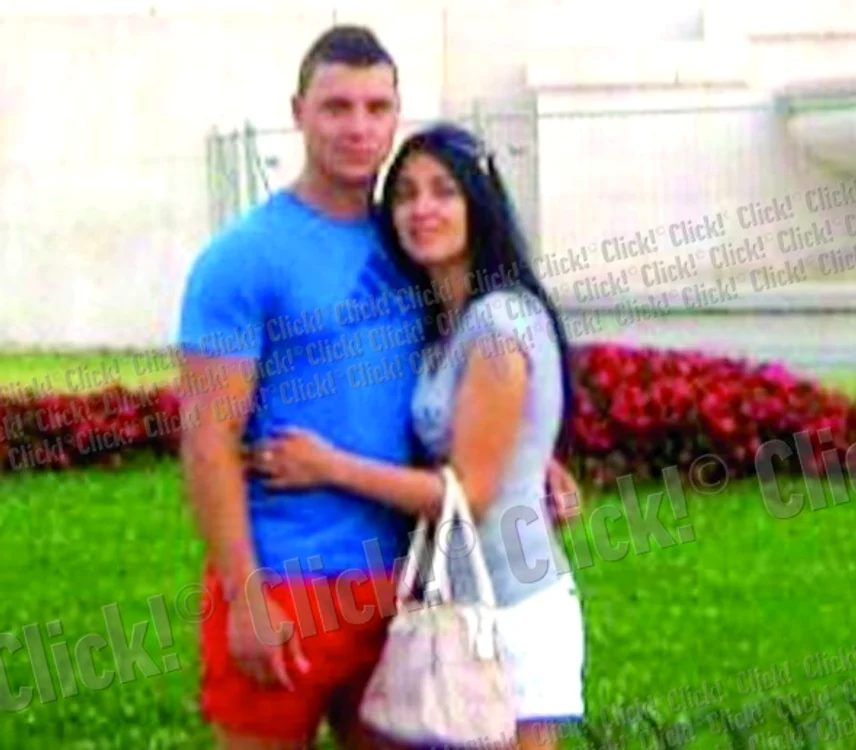 Mady şi Cristi,  într-o fotografie  din martie 2011