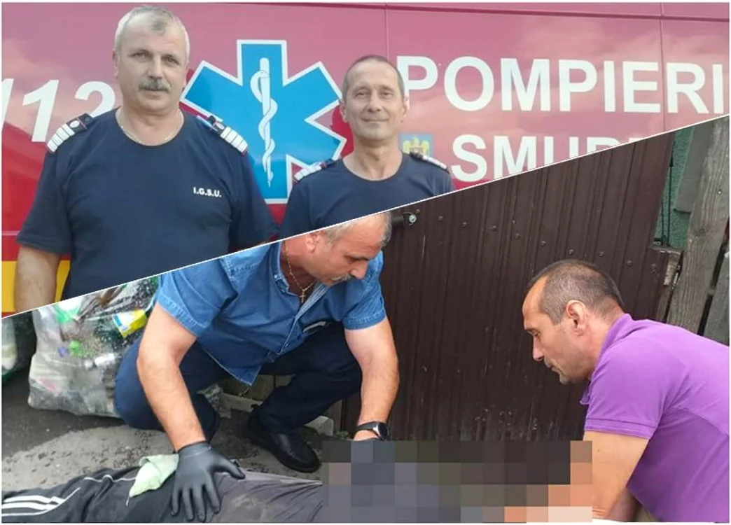 Plutonierii au intervenit pentru a ajuta o bătrână, care avusese o criză epileptică FOTO ISU Neamţ