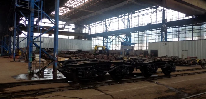 Firma din Aiud are ca activitate principală repararea vagoanelor de marfă