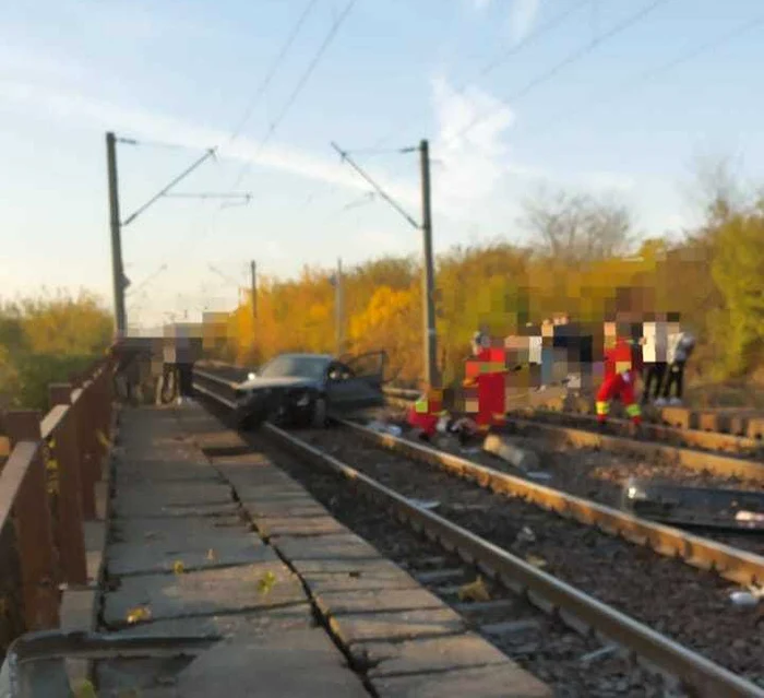 Accident produs în judeţul Dolj Foto: FB