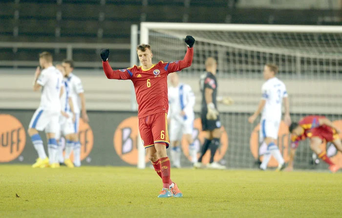 Chiricheş, bucuros  după golurile care  au adus victoria  României în Finlanda