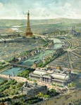 Vue panoramique de l'exposition universelle de 1900 jpg