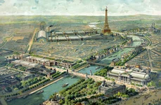 Vue panoramique de l'exposition universelle de 1900 jpg