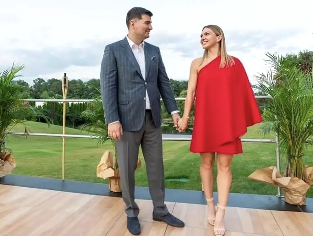 
    Simona Halep și Toni Iuruc, în ziua petrecerii de logodnăfoto: Instagram  