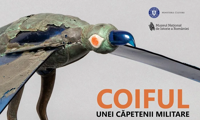 Coiful unei căpetenii militare celtice, descoperit la Ciumești, expus la MNIR
