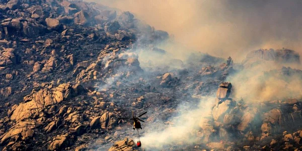 Incendiu la Navalacruz Spania FOTO EPA-EFE
