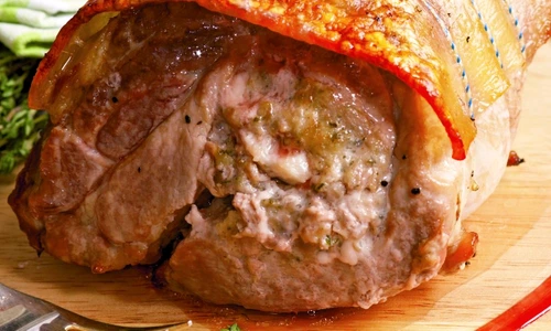pulpa de porc in crusta de sorici jpeg