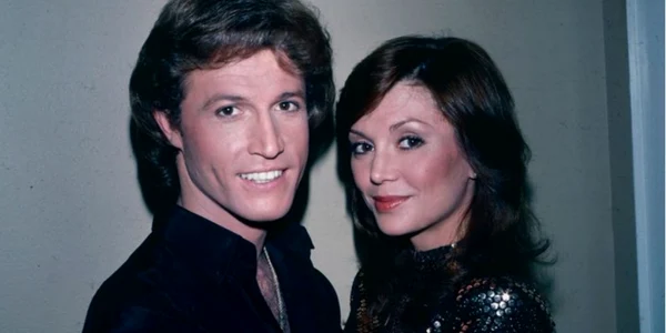 Victoria Principal si Andy Gribb foto arhiva