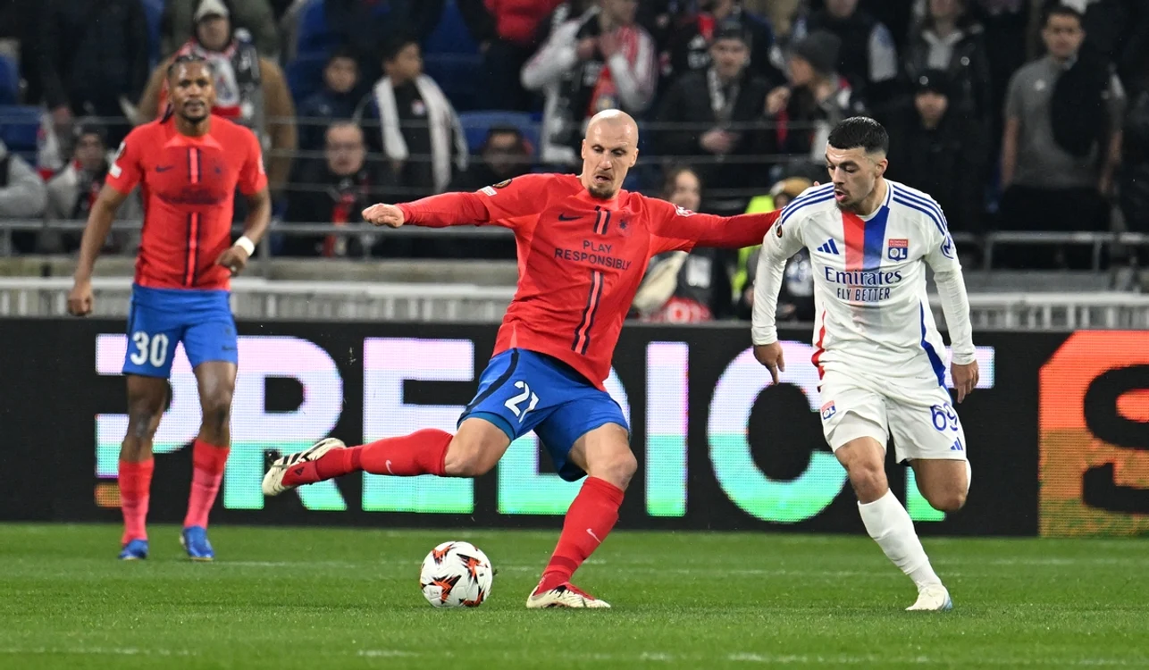 FCSB părăsește Liga Europa în optimile de finală (FOTO: Sportpictures)