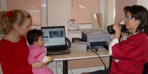 Clinică oftalmologică  dotată cu bani europeni