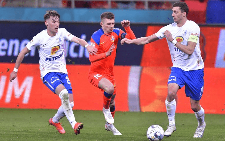 Dispută pentru primul loc în Liga 1. Rapidul n-a rezistat mai mult de o zi pe prima poziție