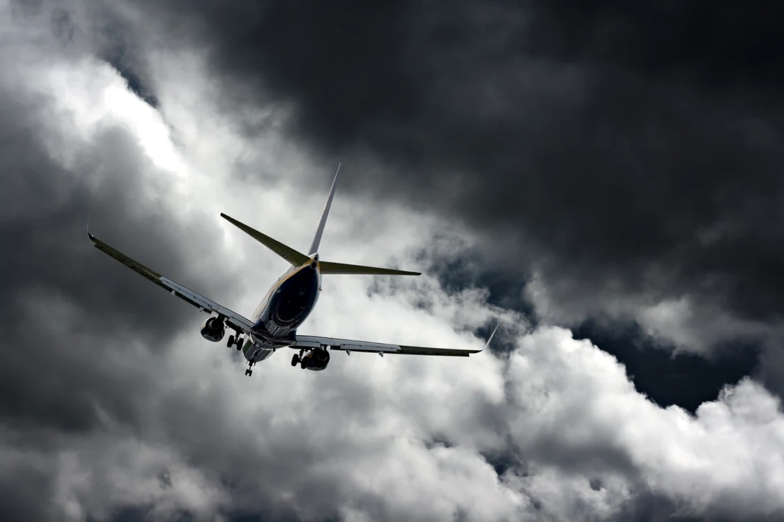 Un avion Ryanair a aterizat de urgență, fiind afectat de o furtună violentă FOTO: Shutterstock