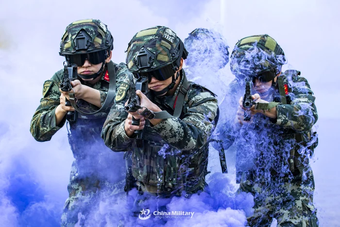 Politia Militară a Chinei/ FOTO: Ministry of National Defense of the People's Republic of China