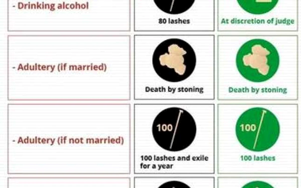 Infografie - pedepsele statului islamic
