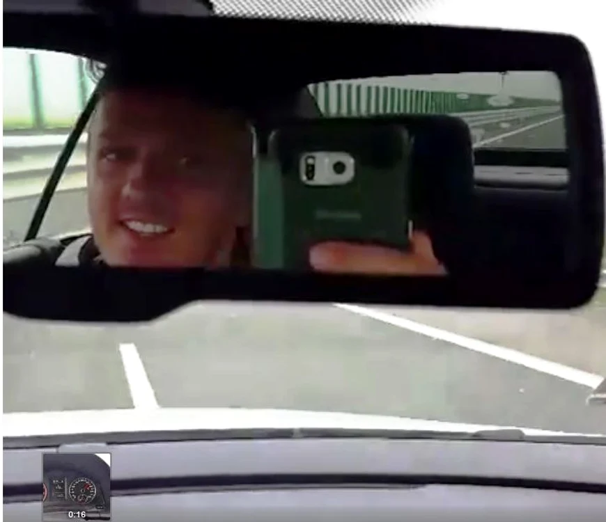 Pe bordul maşinii conduse de Mihai Trăistariu se vede clar că acesta avea 150km/h