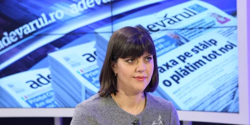 Laura Codruta Kovesi la Adevarul Live FOTO Marian Iliescu 