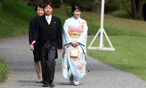 Prințesa Aiko la Spring Garden Party. FOTO: Agenția Imperială