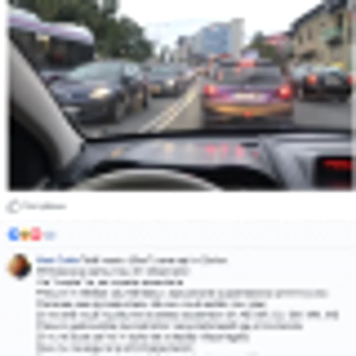 trafic ingreunat cluj 5 oct 2017 foto facebook horea chicinas