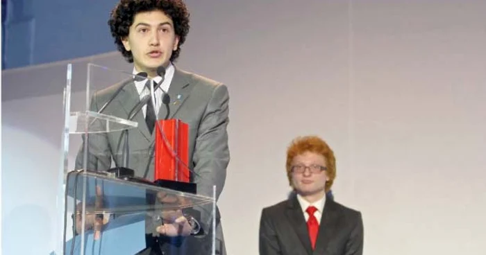 Elevul anului este Bogdan Baciu, de la Colegiul Naţional „Nicu Gane“ din Fălticeni, judeţul Suceava