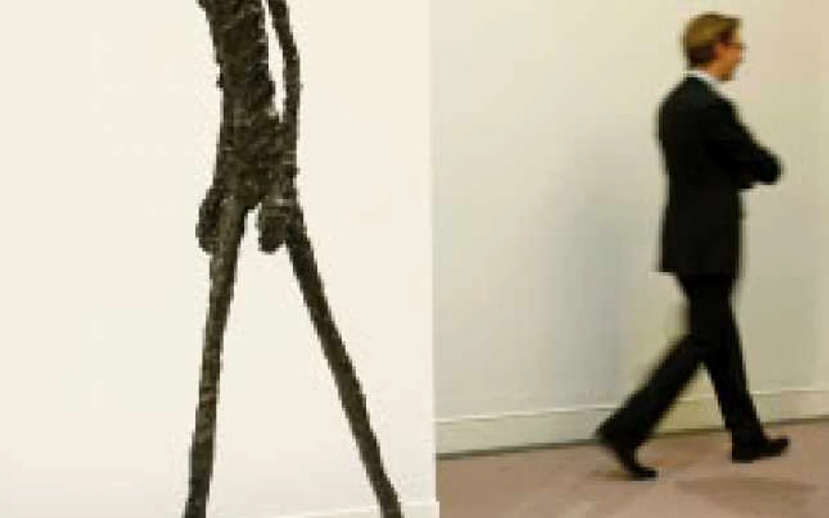 Alberto Giacometti – „Bărbat mergând I“   