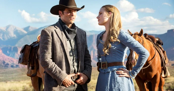 Evan Rachel Wood şi James Marsden sunt protagoniştii serialului „Westworld“ FOTO HBO