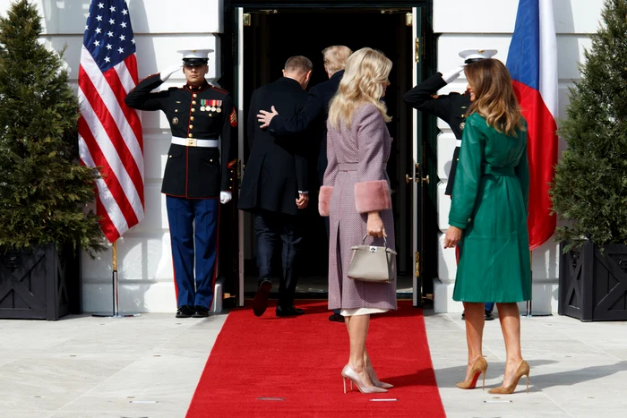 Melania Trump și Monika Babisova par să se înțeleagă de minune