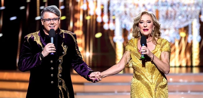 Fuego, alături de Stela Enache foto: TVR