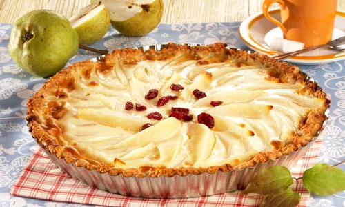 Pear cake with amaretto jpeg