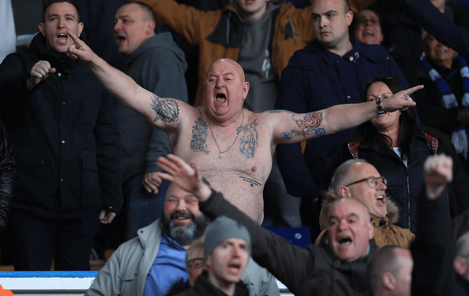 Țara Galilor - Anglia. Ce a pățit un suporter britanic după ce a rămas la bustul gol  