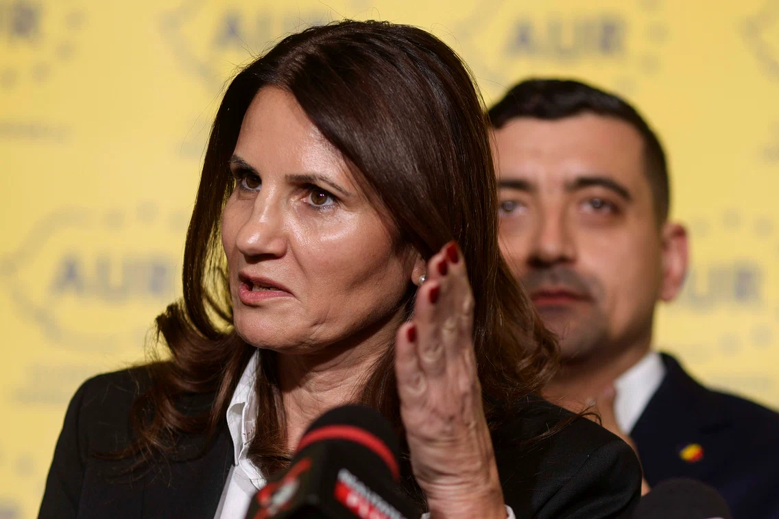Anca Alexandrescu și George Simion FOTO Inquam / Octav Ganea 